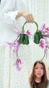 3.6K views · 54 reactions | Calla lily bow hand bouquet making tutorial. #reaction #wedding #flower #event #decoracion | April lay ဧပရယ်လေး | Facebook
