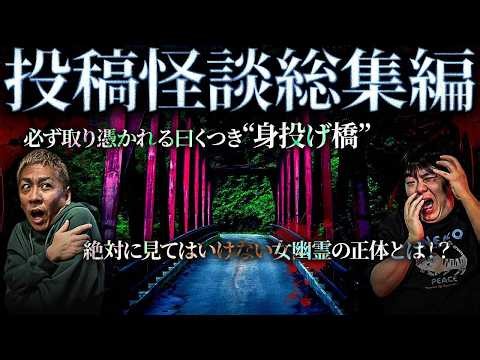 【怖い話】いわくつきの”身投げ橋"…呪われた心霊写真…茨城県・筑波山に出る有名な幽霊…"祠"を足で蹴り倒した末路…他【作業用】【睡眠用】【投稿怪談総集編】【ナナフシギ】