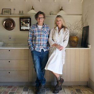 The Devol Kitchens team creates a rustic kitchen for a couple converting a 17th century barn into their dream home. Watch the full transformation on #ForTheLoveOfKitchens Saturdays on TV at 12p/11c on #MagnoliaNetwork. | Magnolia Network