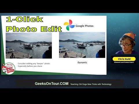 One Click Photo Edit with Google Photos