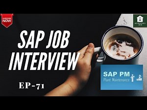 SAP JOB INTERVIEW - SAP PM CONSULTANT POSITION