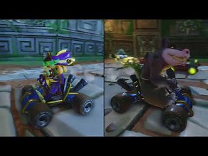 Crash Team Racing Nitro-Fueled - Split Screen PS5 Gameplay