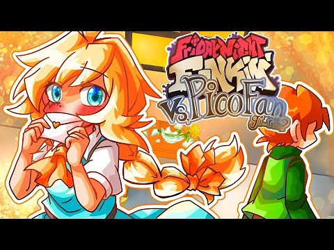 Friday Night Funkin' - Vs Pico Fangirl - [FNF Mod + Dialogues]
