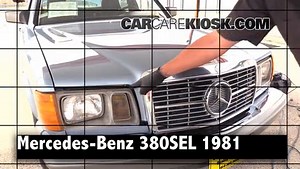 1981 Mercedes-Benz 380SEL 3.8L V8 Sedan (4 Door)