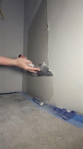 skim coating drywall repair #shorts #drywall #remodeling