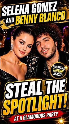Selena Gomez and Benny Blanco Steal the Spotlight at a Glamorous Party