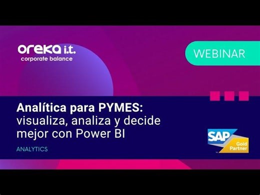 Analítica para PYMES: visualiza, analiza y decide mejor con Power BI | Oreka IT