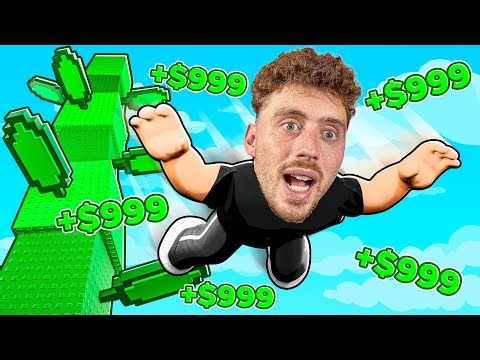 Making MILLIONS in Roblox Build To Climb..