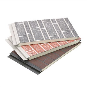 [Hot Item] Factory Price Polyurethane Foam Sandwich Panel/External Insulation Panel/Metal Carved Panel