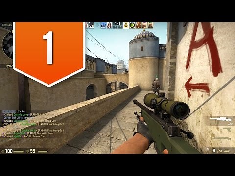 CS:GO - Road to Global Elite - Live Competitive Gameplay #1 - AWESOME FIRST MATCH!