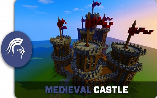 如何建造中世纪城堡-MC建筑教程