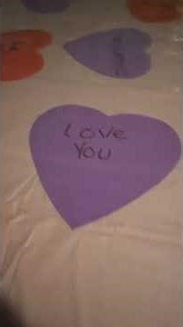 Diy Valentines Day tablecloth