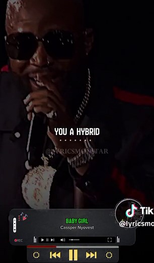 Baby Girl - Cassper Nyovest (Lyrics Video)