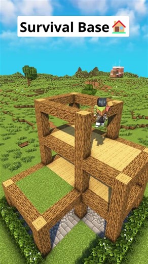 Minecraft Ultimate Survival Base🏠 #shorts