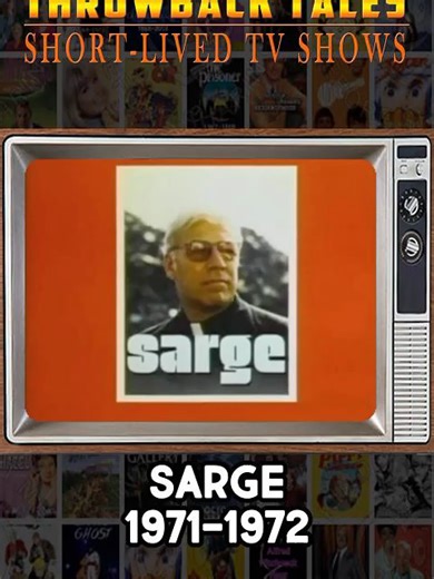Exploring Sarge: A Short-Lived TV Show from the 70s
