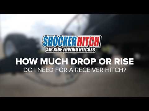 How Much Drop or Rise Do I Need for a Receiver Hitch? - Shocker Hitch
