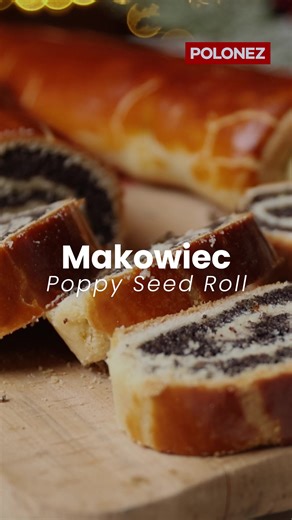 ❄️ Day 8 · Polish Makowiec — Poppy Seed Roll A Polish festive bake — buttery yeast dough wrapped around a fragrant poppy seed filling with citrus zest and raisins, baked until golden and sliced into perfect swirls. All key ingredients are available in Polonez stores across Ireland ❤️ Ingredients For the dough: 125 ml warm milk 8 g dry yeast 40 g icing sugar 1 egg, separated (yolk white) 4 g salt 150 g soft butter 400 g flour 1 egg yolk (for brushing) For the filling: 100 ml milk 250 g ground pop