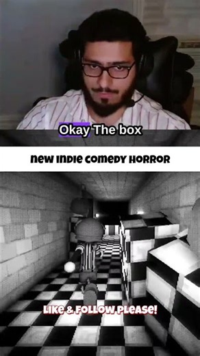 This game keeps you on edge.. then its goofy! #gaming #indiegame #scary the no jump scare show