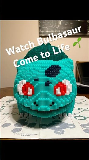 Watch Bulbasaur Come to Life 🌱