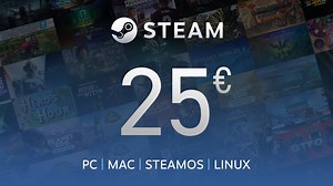 Buy Steam Gift Card 25€ (Steam)