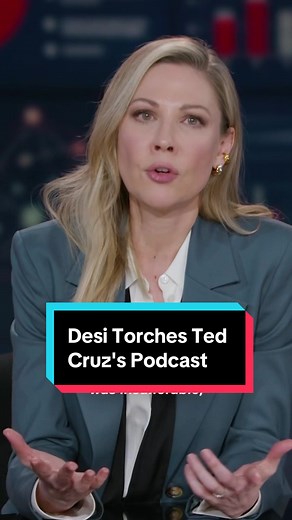 Ted Cruz hosts one of the most popular Republican podcasts, and it's got everything Desi Lydic has never wanted #DailyShow #TedCruz #Podcast