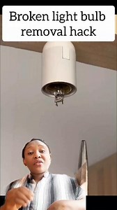 5K views · 49 reactions | Broken light bulb removal hack | MaryCee | Facebook