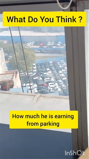 How Much He is earning from Parking #shorts #shortsvideo #shortvideo #trending #youtubeshorts #viral