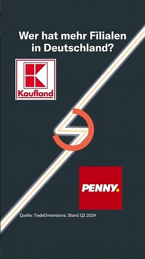 Wer hat mehr Filialen in Deutschland?