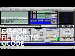 Cara mengubah file DXF ke gcode