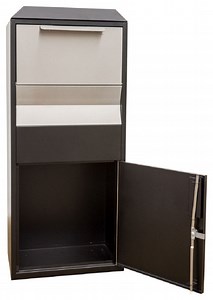 [Hot Item] OEM Custom Metal Parcel Box Modern Parcel Drop Box Outdoor Mailbox Parcel Delivery Box