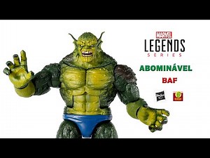 Abominável Marvel Legends Abomination BAF Hasbro Action Figure Review