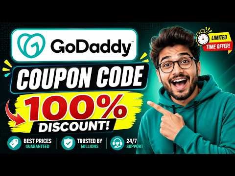 Godaddy Promo Code | godaddy coupon code | godaddy coupon promo codes