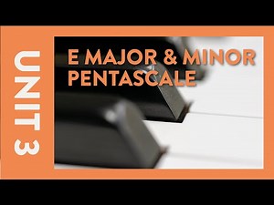 How to Play the E Major & Minor Pentascales