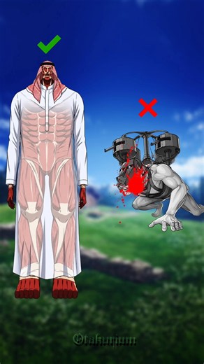 Habibi Colossal Titan vs ALL 9 Titans | Part 2