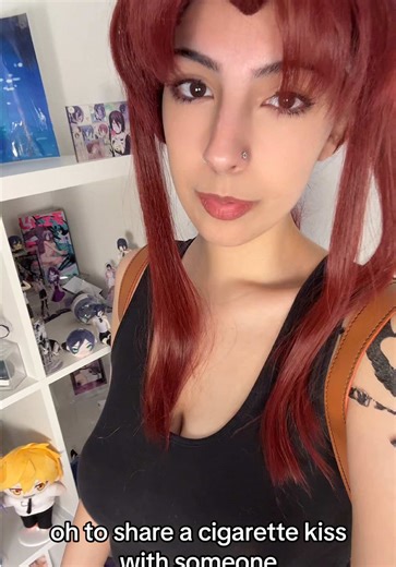 dont smoke but the scene was so perfect in black lagoon #revy #revycosplay #blacklagoon #blacklagooncosplay #cosplay
