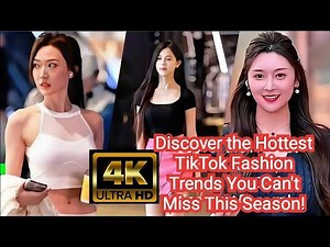 Discover the Hottest TikTok Fashion Trends You Can't Miss This Season! #tiktokfashion #beautiful