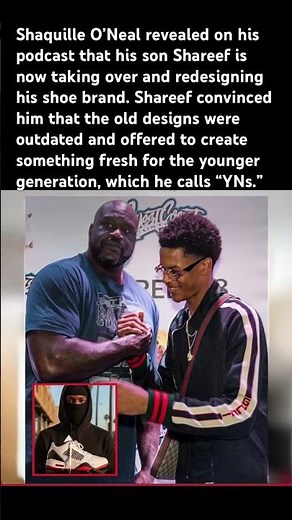 New era for Shaq’s sneakers#Shaq #ShareefONeal #SneakerNews #BasketballFamily #YNs