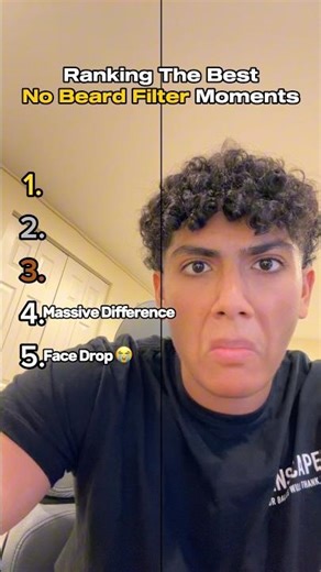 Best No-Beard Filter Moments Ranked #shorts #funny #ranked