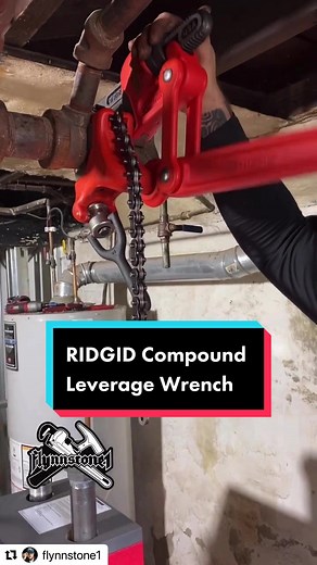 Innovative Compound Leverage Wrench for Extra Strength | Plumbing Tools