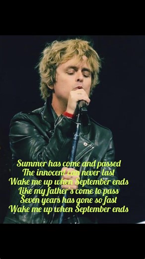 Green day - Billie joe Armstrong #billiejoearmstrong #greenday | Nostalgia Rock