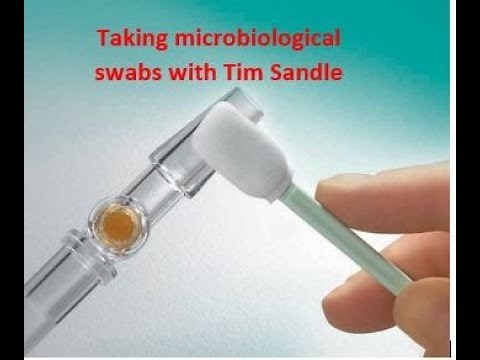How to take microbiological swabs from surfaces