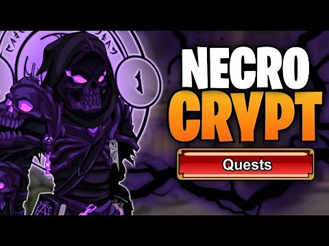 AQW How to get Necro Crypt Rank 10 FAST!