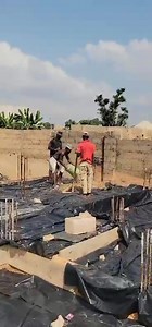 Over-site concrete (Damp proof course) ongoing. At Skyelight_construction, we employ the best team to achieve a quality and laudable project.. | Skyelight construction and real estate