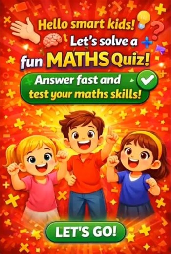 Only Smart Kids Can Solve This Math Quiz 🧠➕ | Fun Math Challenge #shorts #technogamerz #gemerfleet