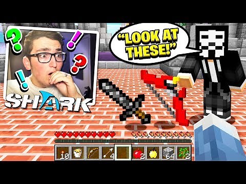 This HACKER gave me BANNED ITEMS in Minecraft...
