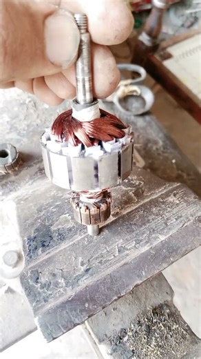 "Armature Winding Full Process | Motor Repairing & Technical Work | Step by Step Guide" #power