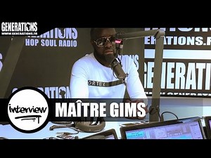 Maître Gims - Interview #MCAR (Live des studios de Generations)
