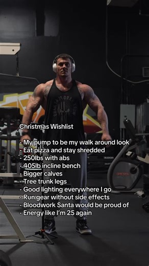 David Prochaska on Instagram: "I really don’t think I’m asking for too much. #santa #christmas #gymlife #gymmotivation #giftsforbro"