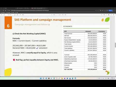 Lesson 11 : Checking the quality of the responses submitted SELF STUDY COLEAD'S SAS TRAINING