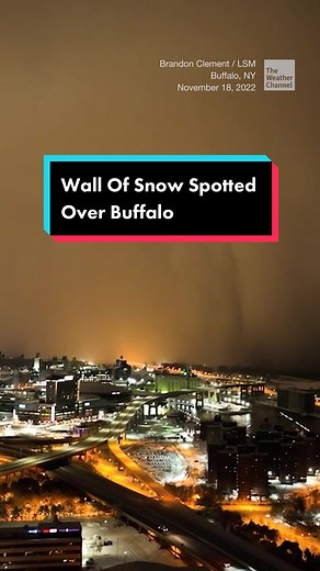 Buffalo Lake Effect Snow: A Stunning Drone Footage